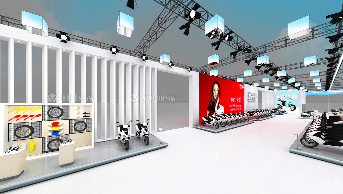 電動(dòng)自行車(chē)展臺(tái)設(shè)計(jì)